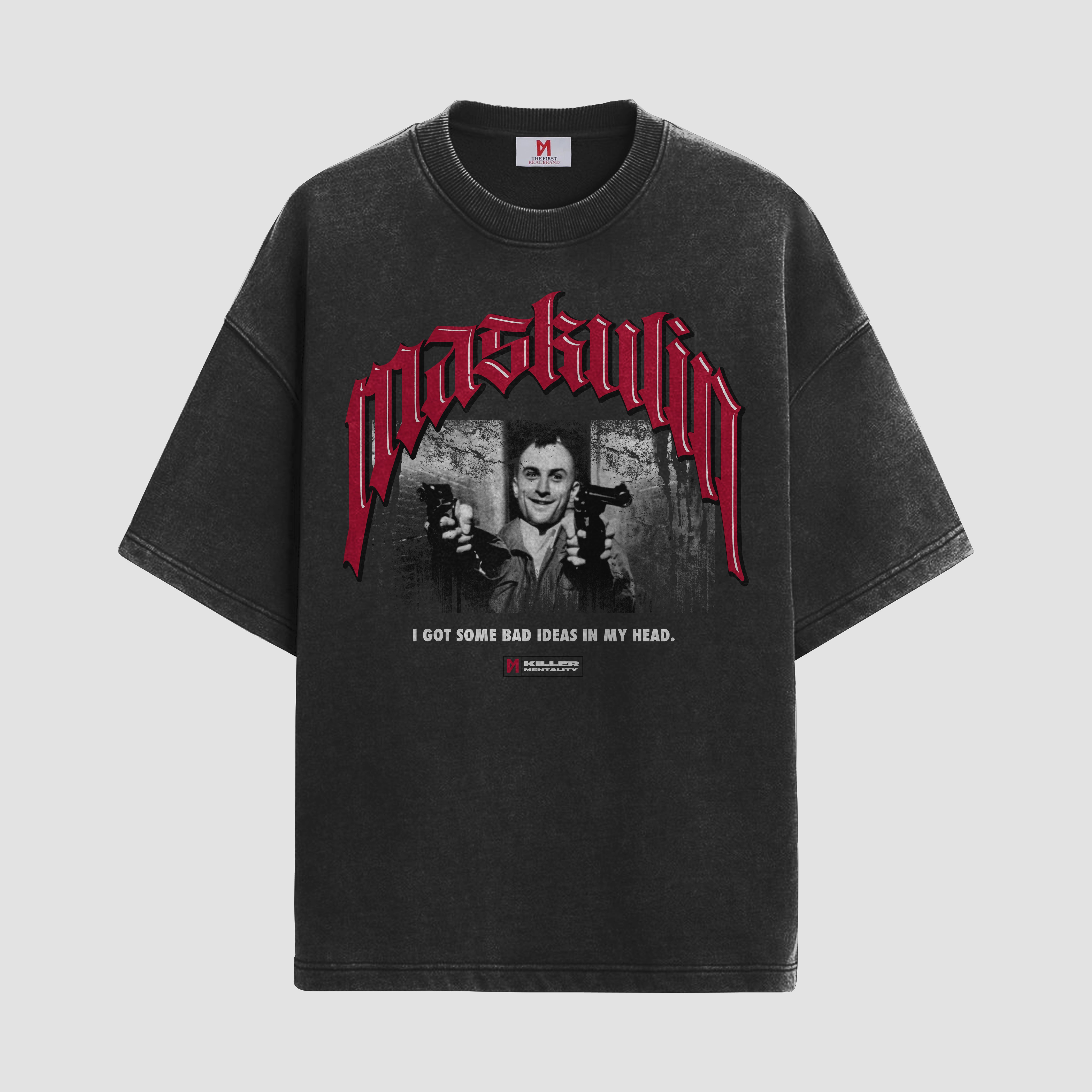 T-Shirt Killer dark grey