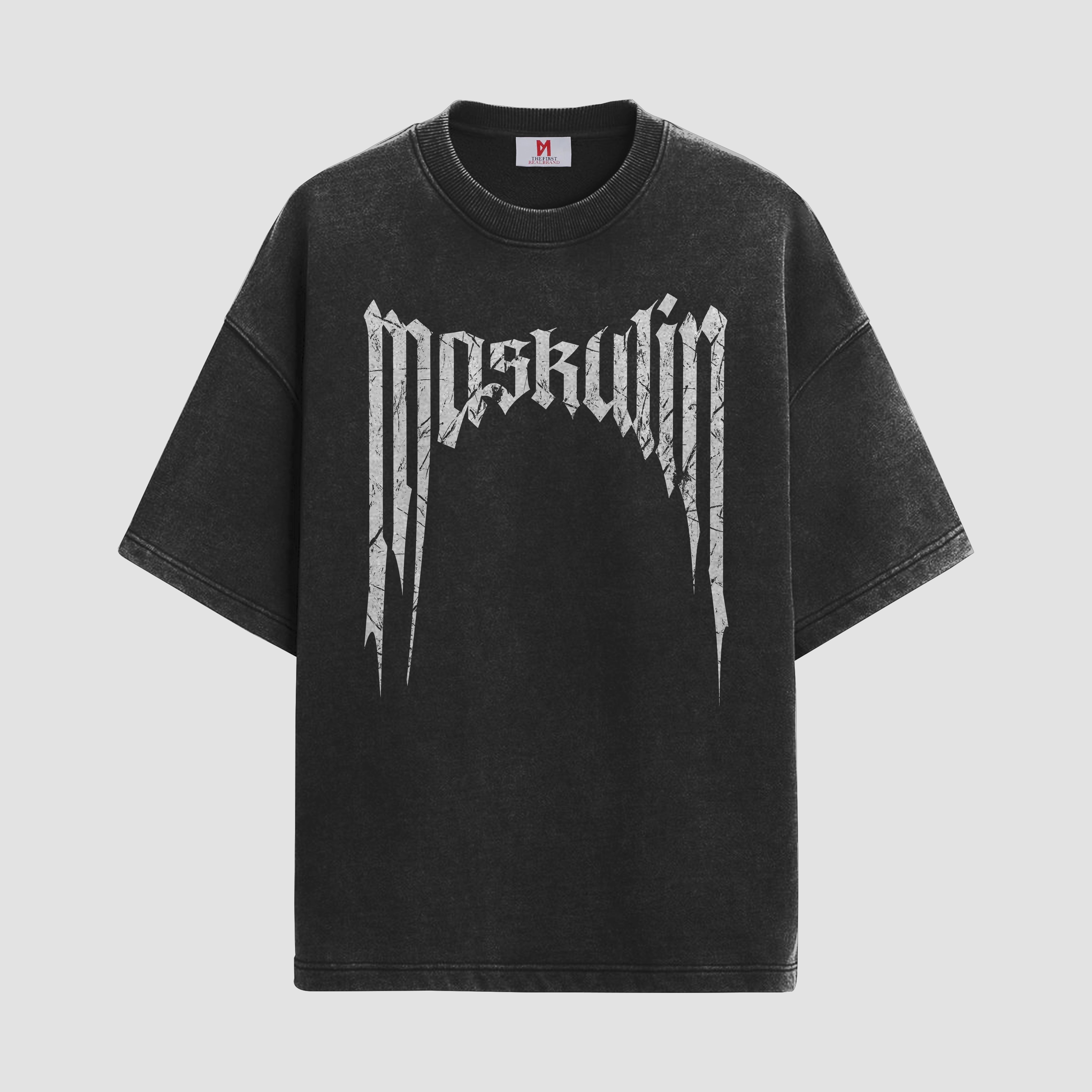 T-Shirt Lettering dark grey