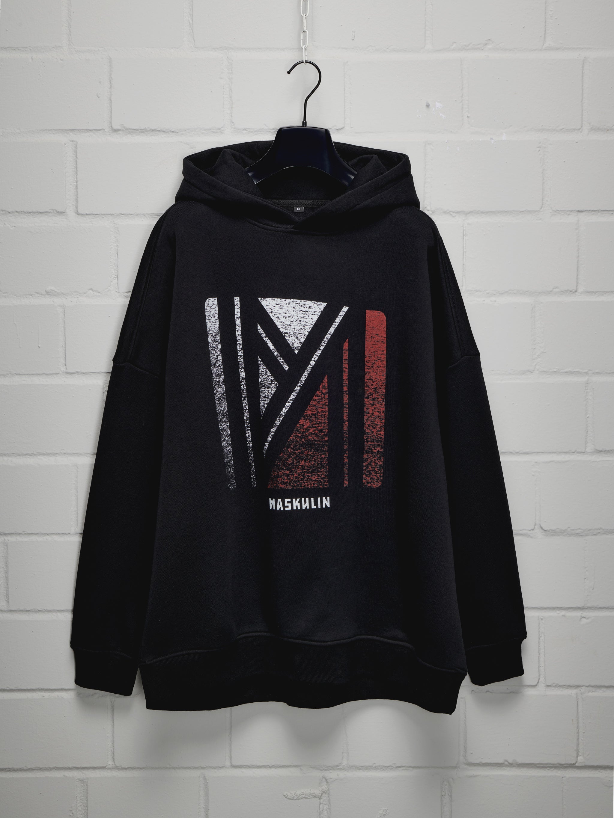 Oversized Hoodie Classic Combo Black