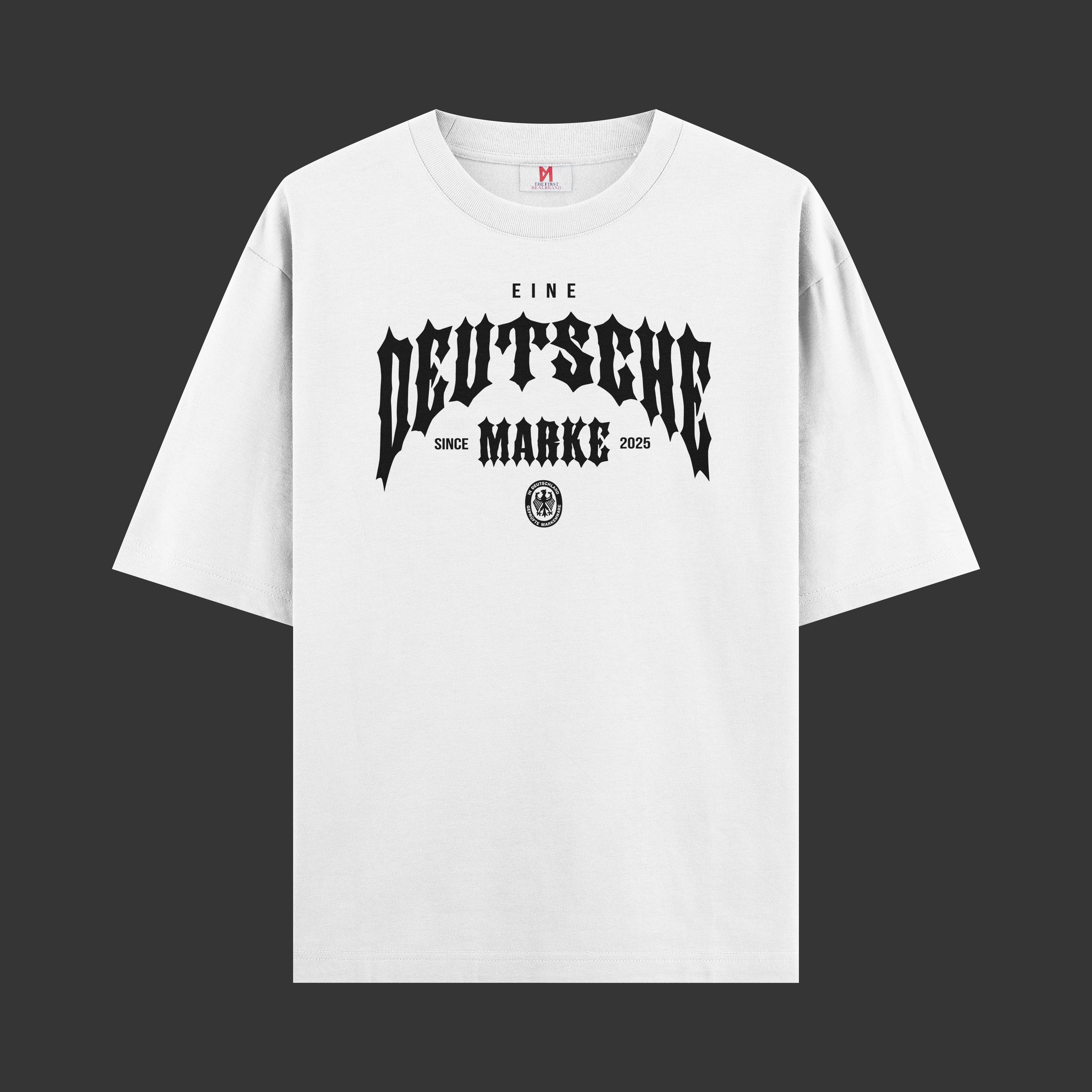 T-Shirt Deutsche Marke white