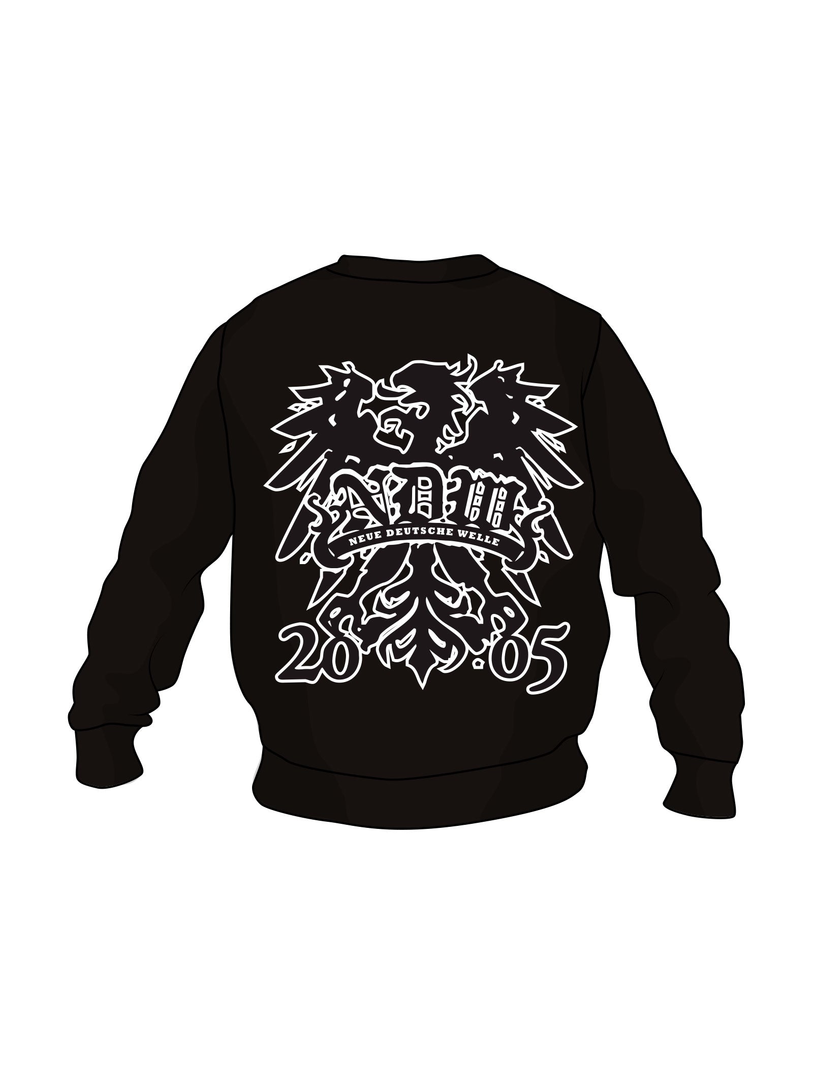 Sweatshirt TÖVBE Schrift weiß