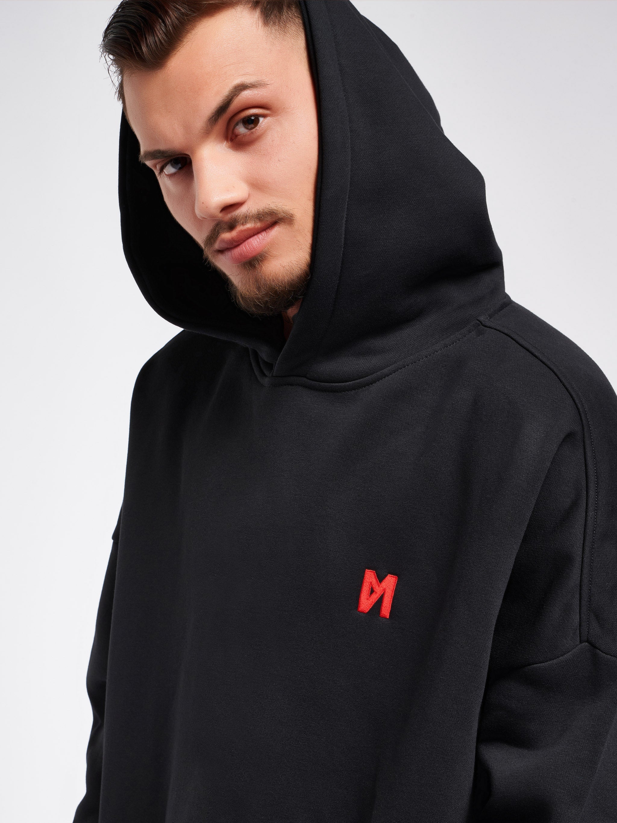 Oversized Hoodie Dirty Bloody M