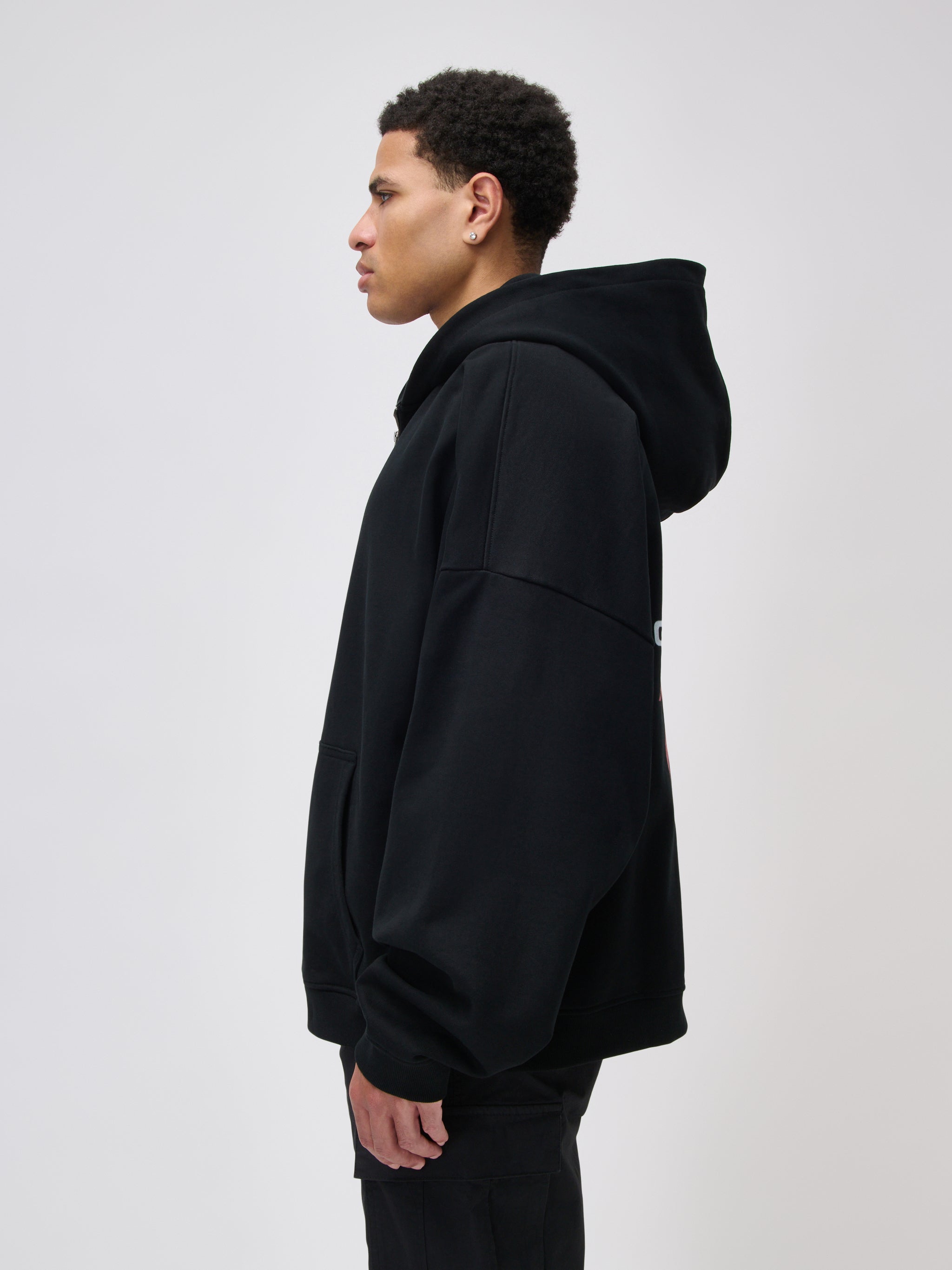 Zip Hoody Rider Red