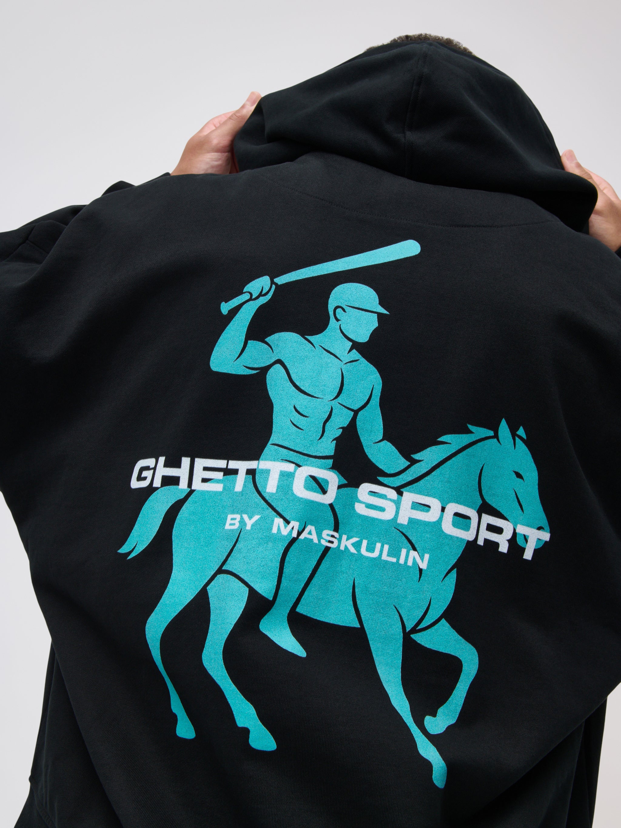 Zip Hoody Rider Blue