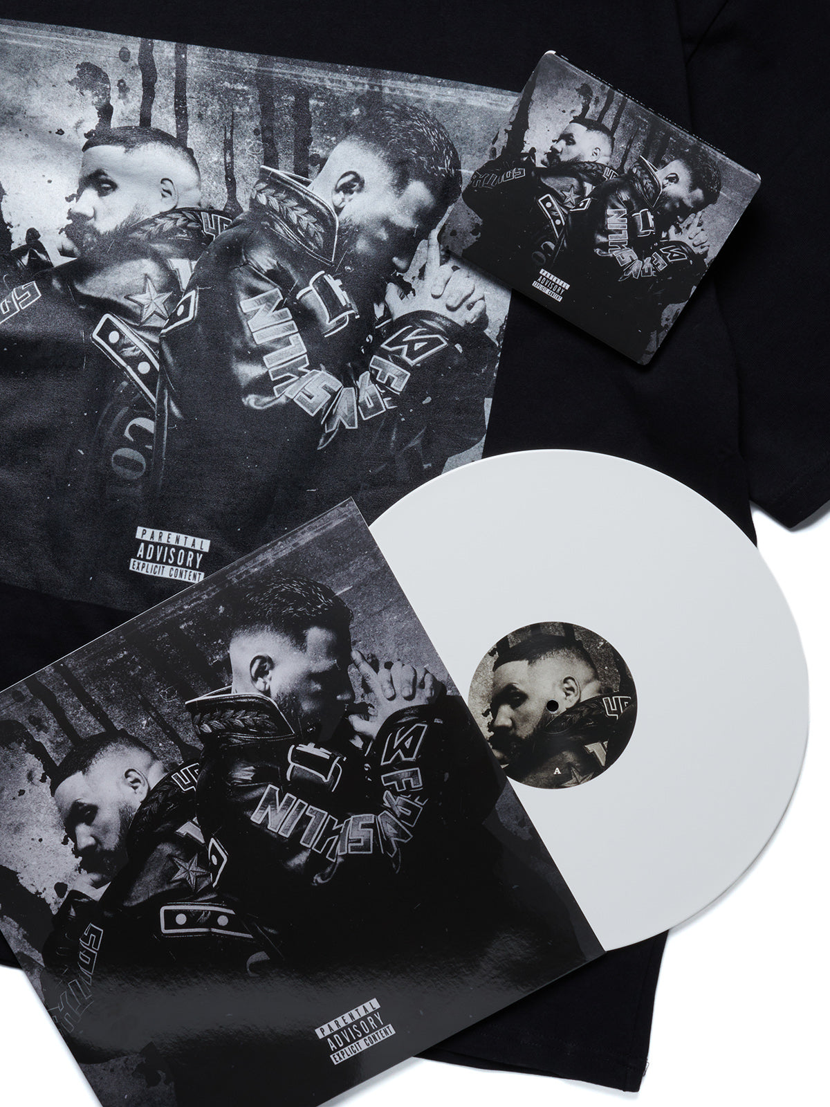 VinylBundle LP + CD + T-Shirt Frank White & Bass Sultan Hengzt