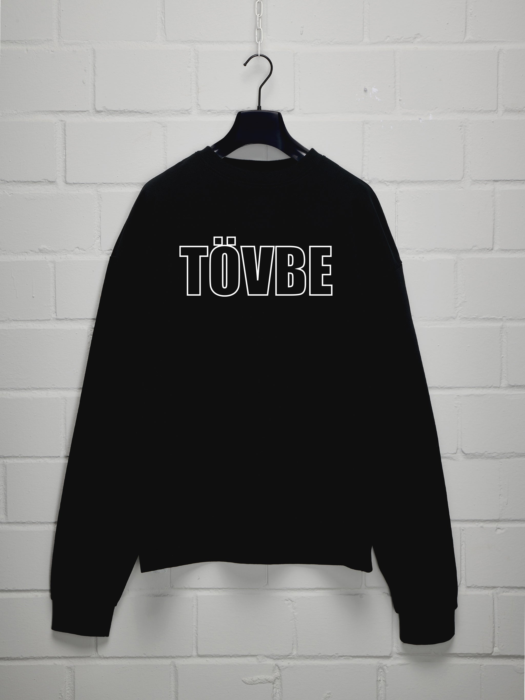 Sweatshirt TÖVBE Schrift weiß