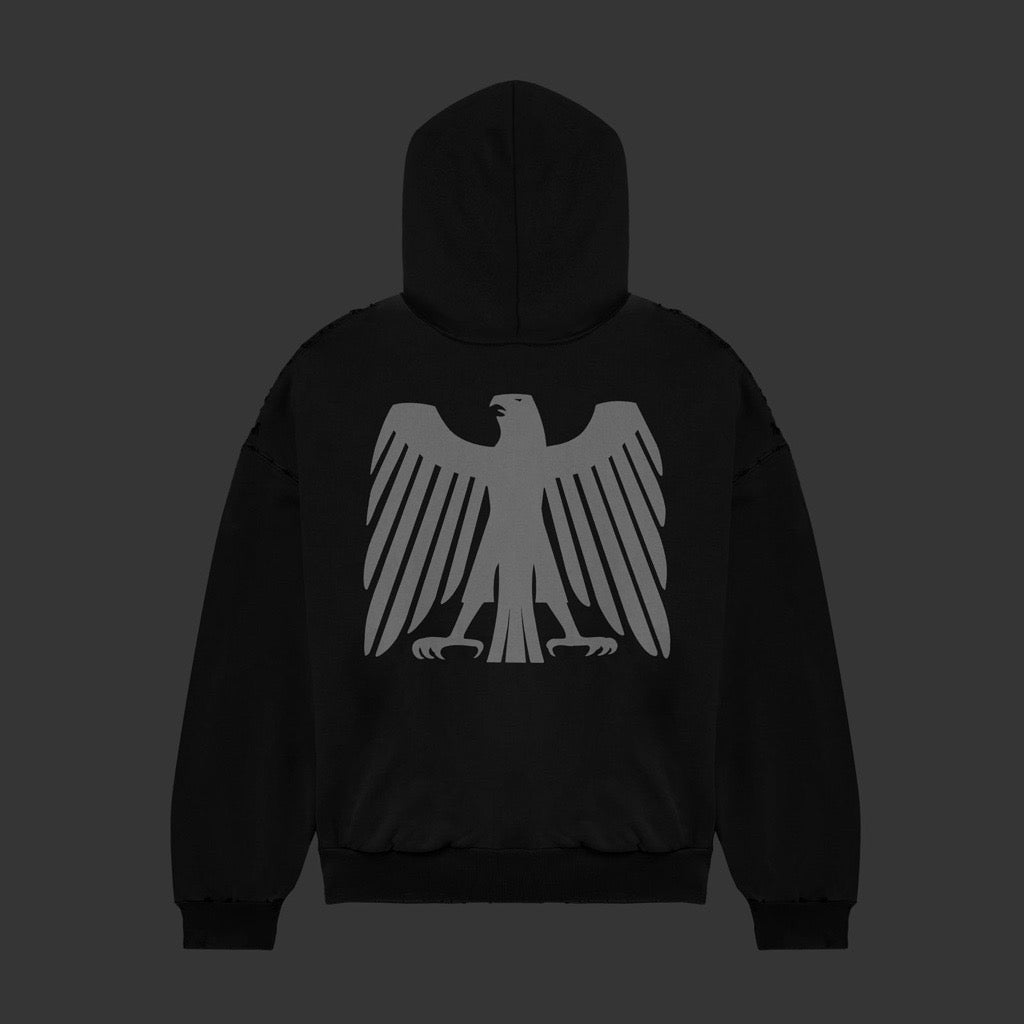 Zip Hoody Adler black