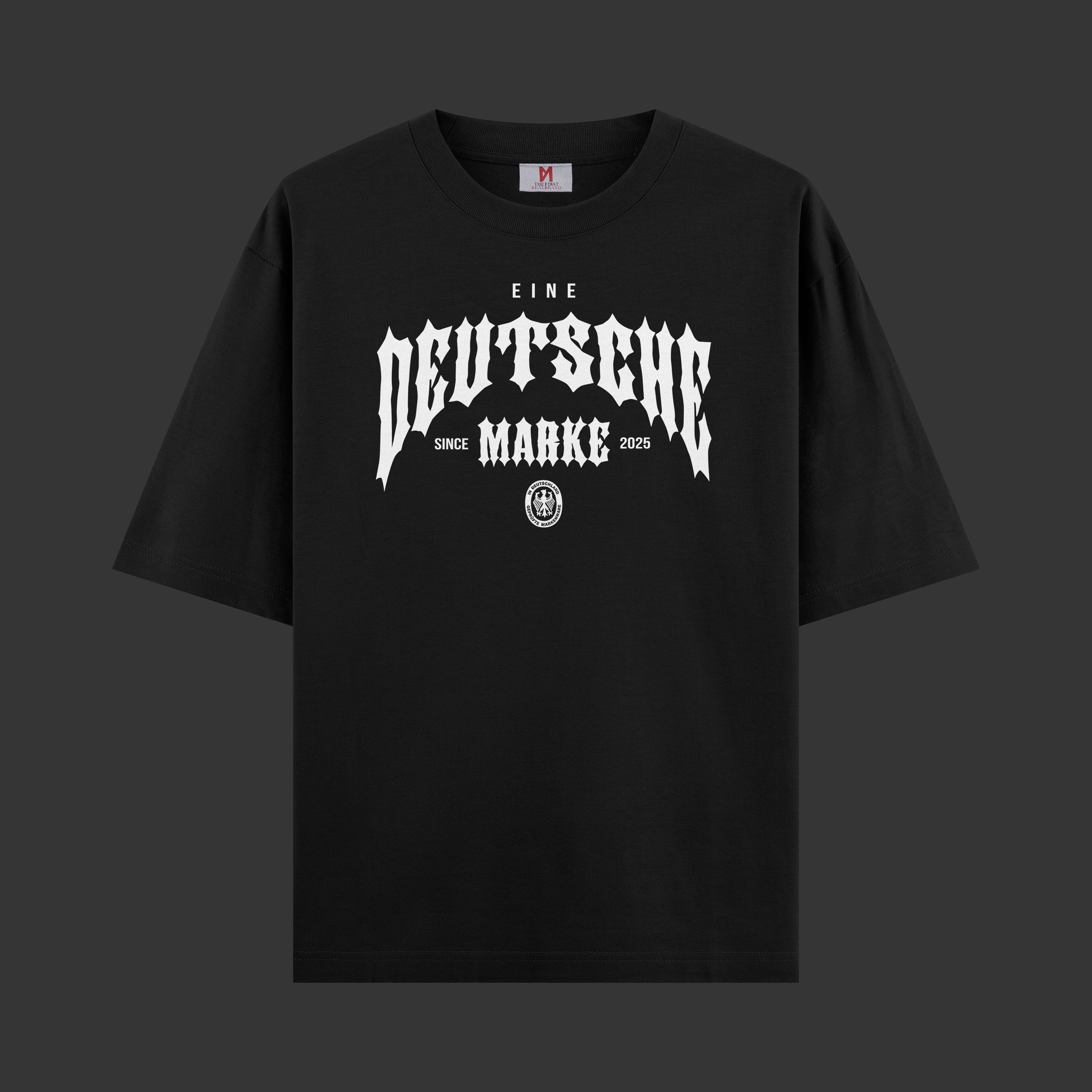 T-Shirt Deutsche Marke black