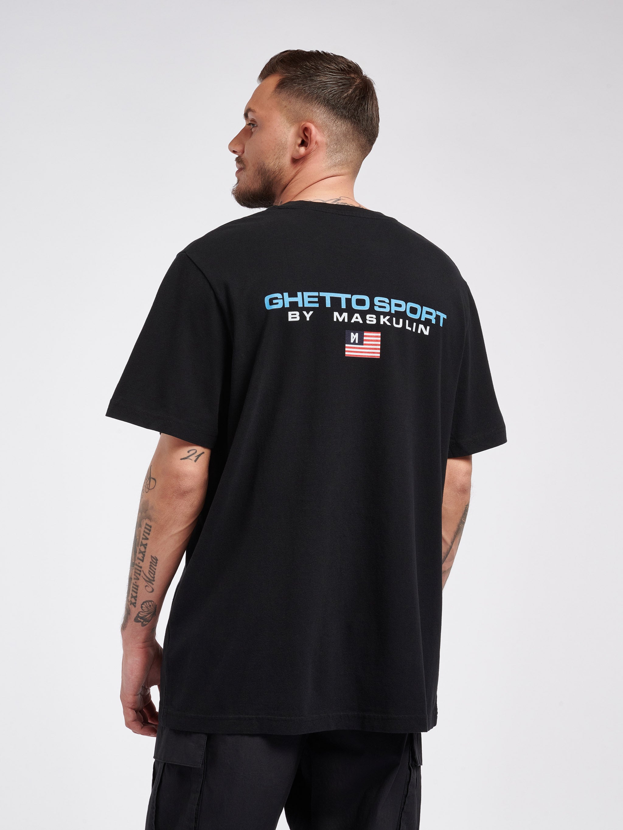 T-Shirt Ghetto Blue