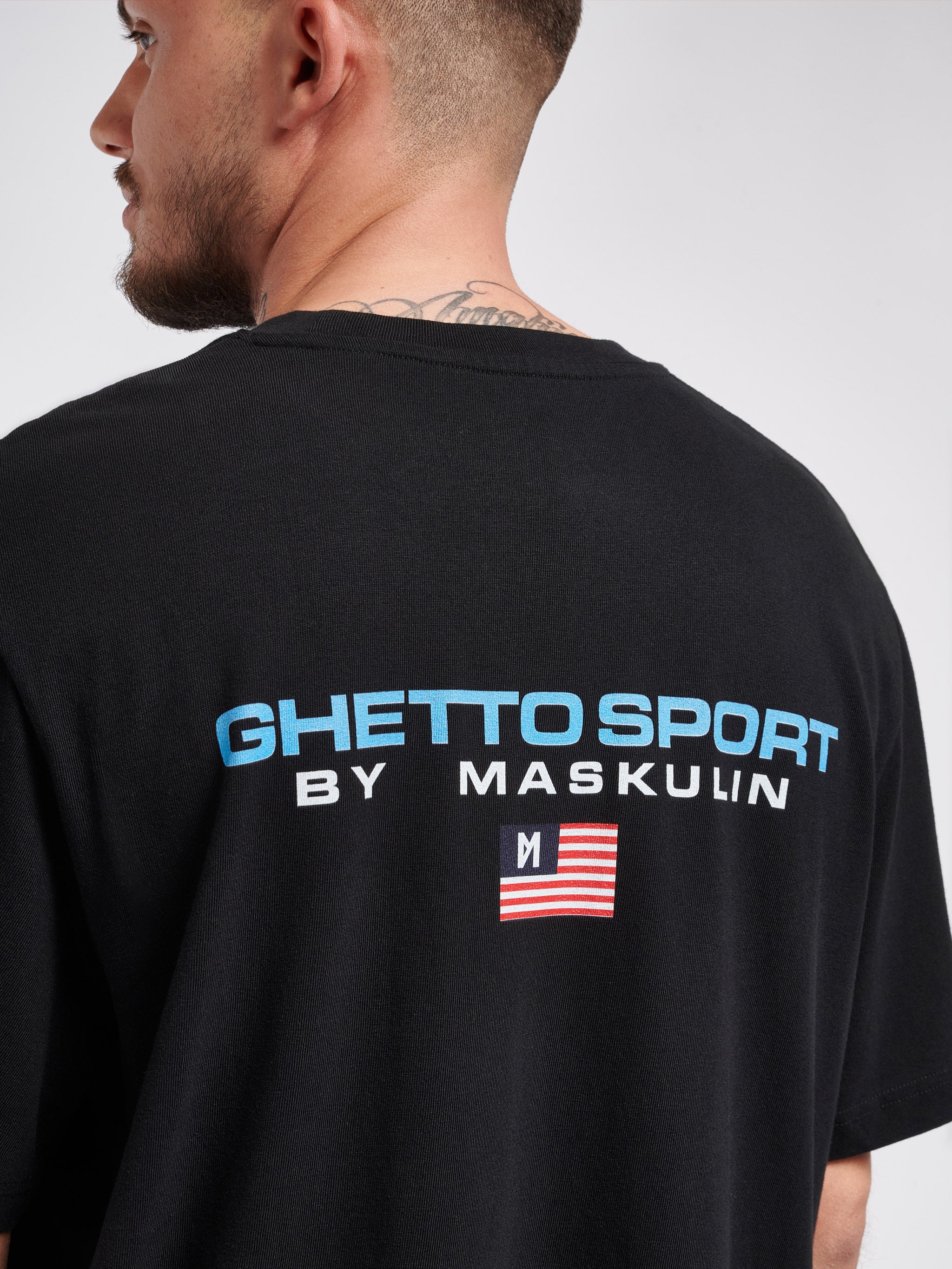 T-Shirt Ghetto Blue