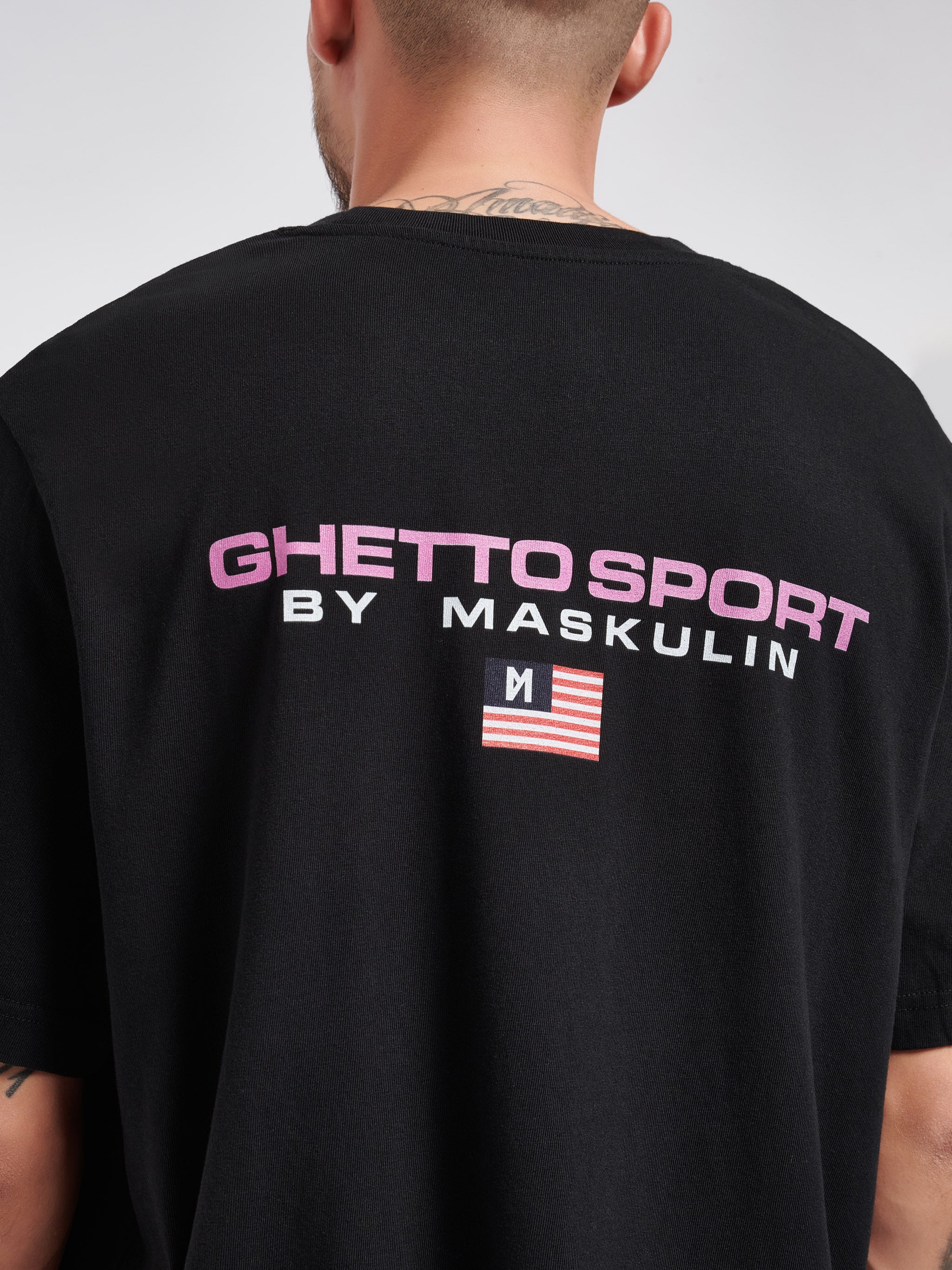 T-Shirt Ghetto Purple