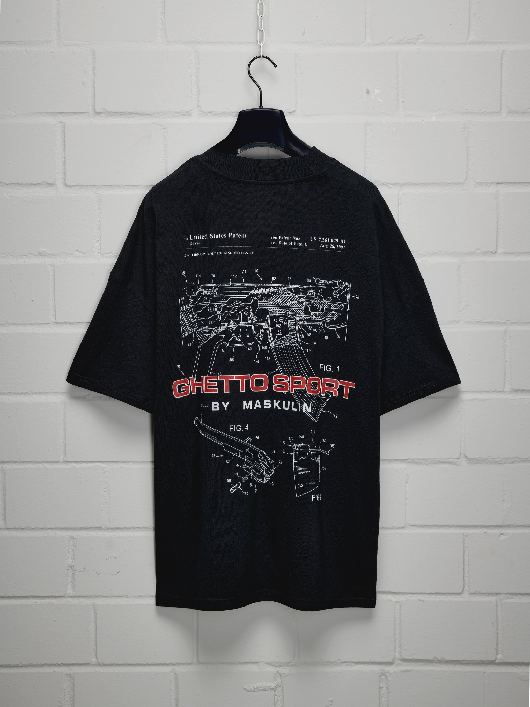 T-Shirt US Patent Black