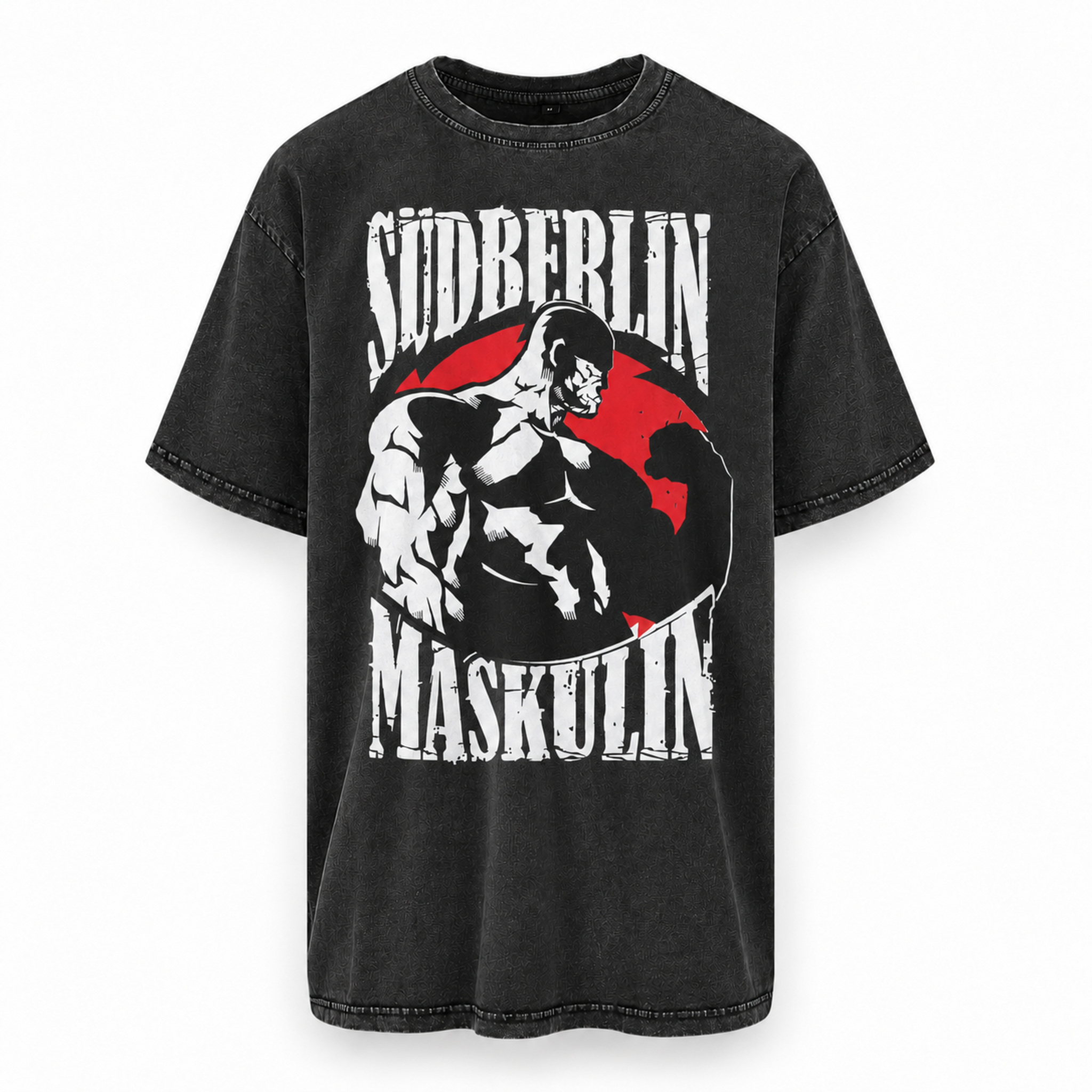 Maskulin - Südberlin Maskulin - Acid Washed Oversized T-Shirt