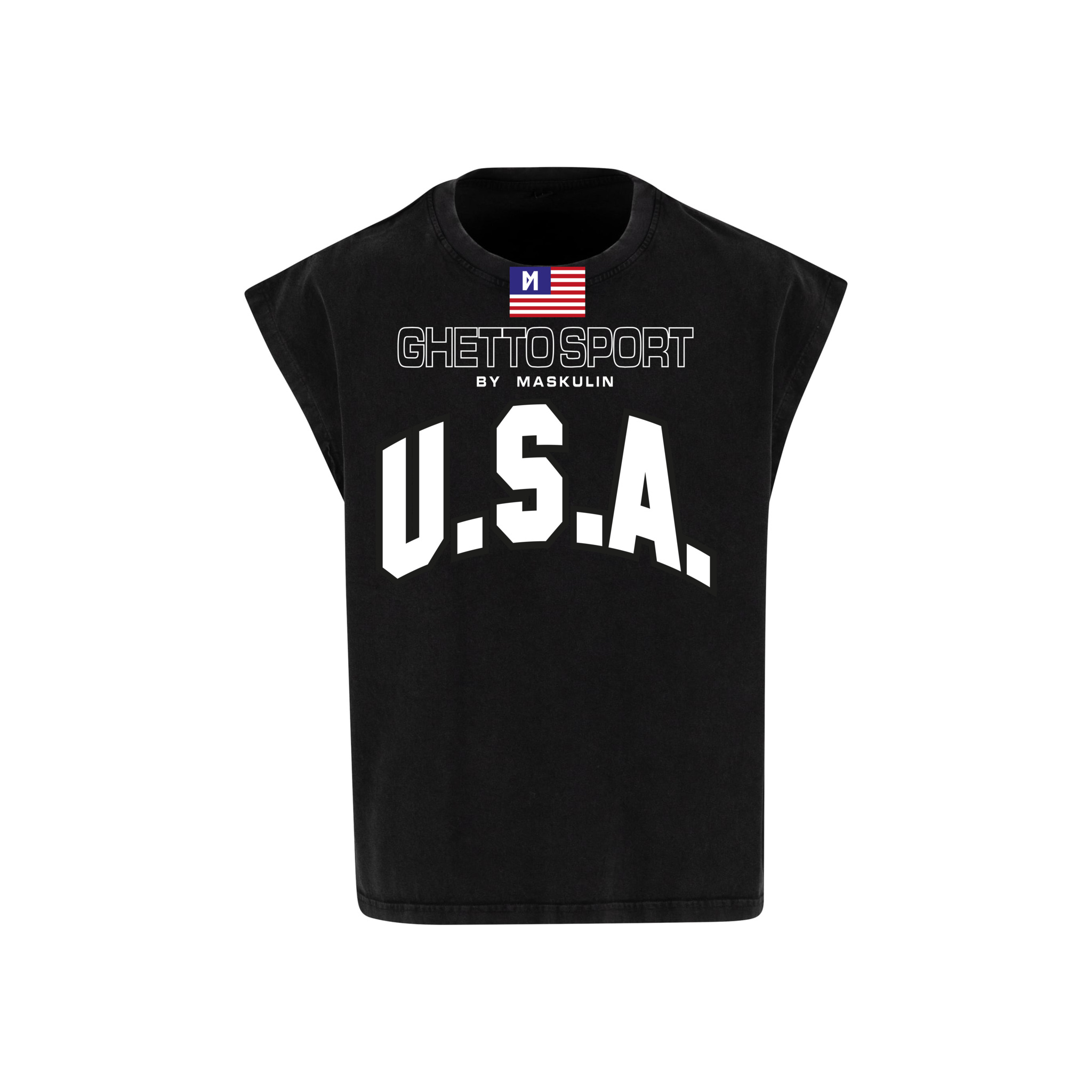 Maskulin - Ghetto Sport USA - Sleeveless Shirt