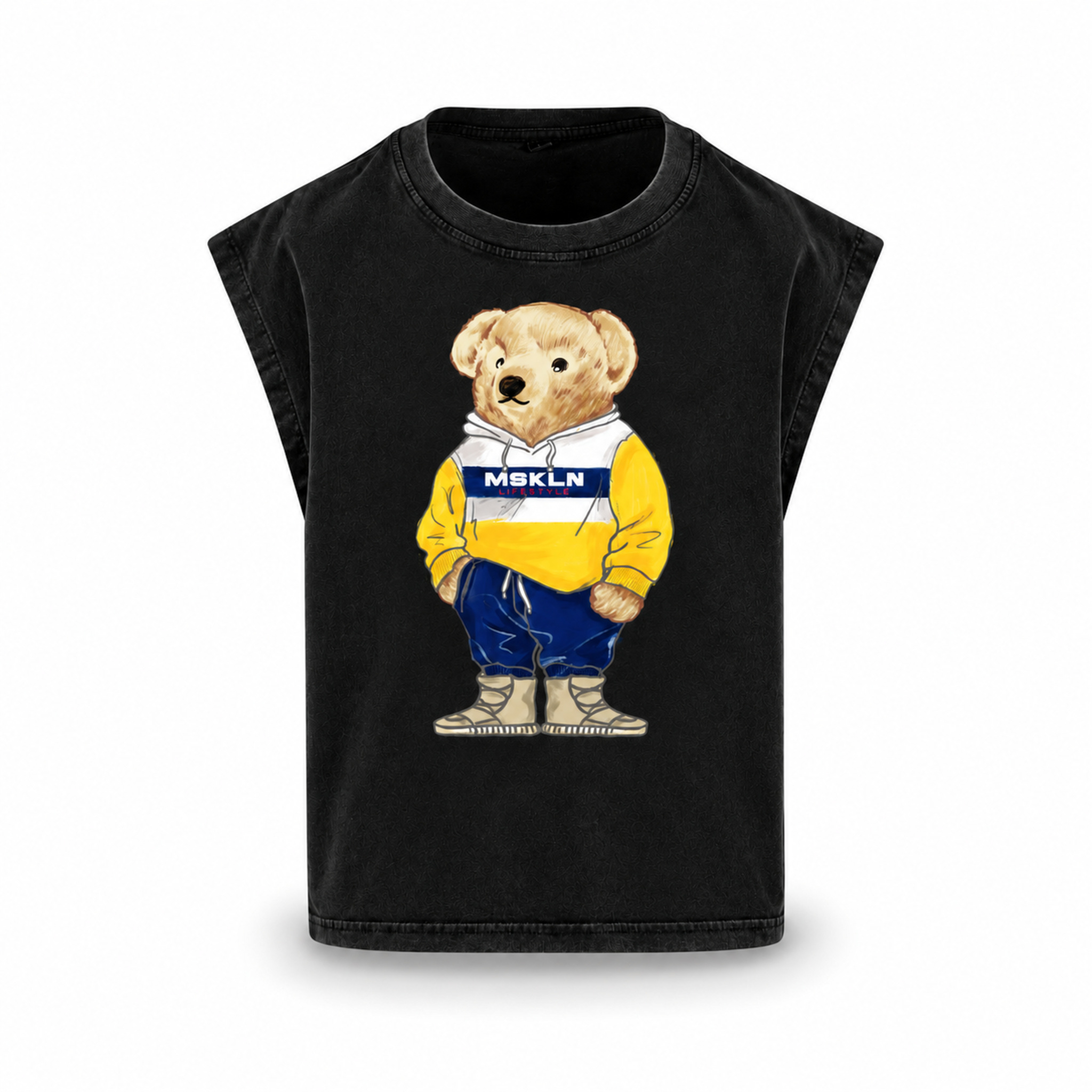 Maskulin - Bear MSKLN - Sleeveless Shirt