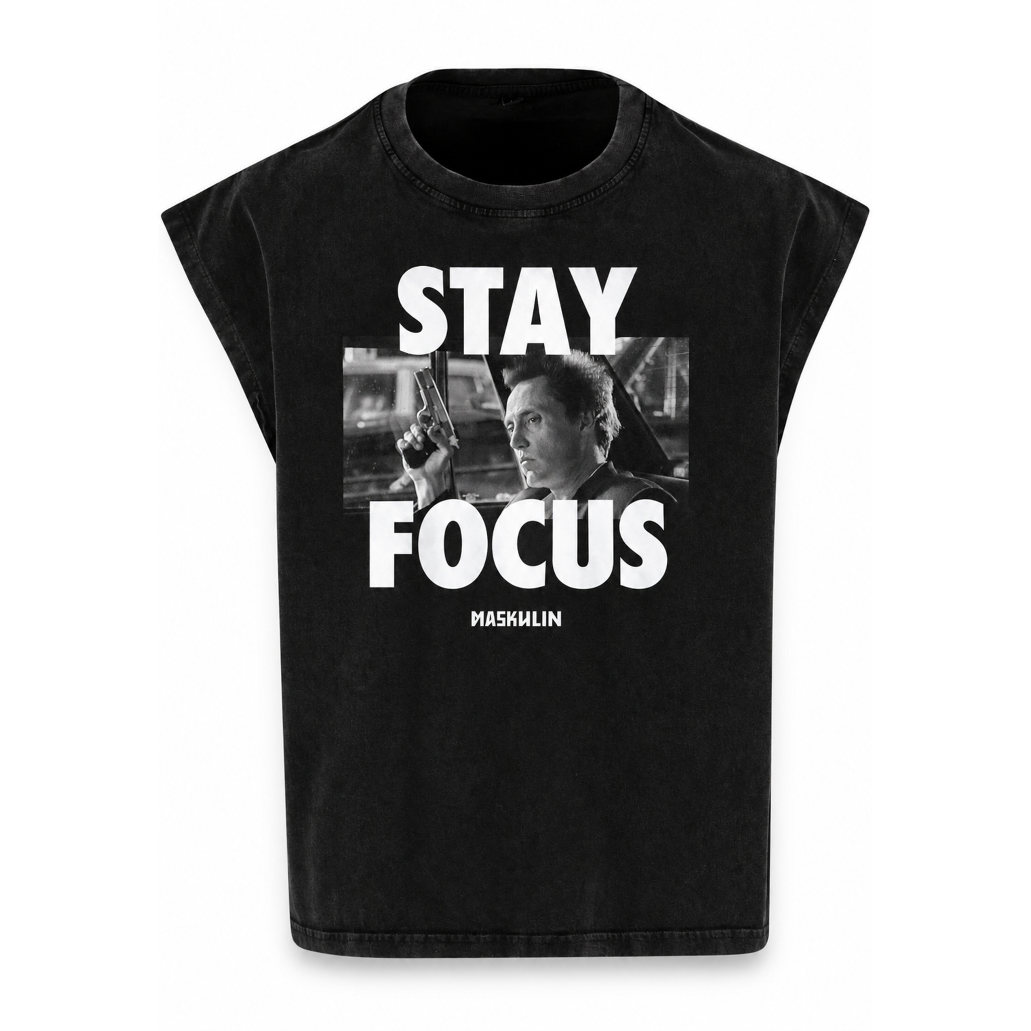 Maskulin - Stay Focus - Sleeveless Shirt