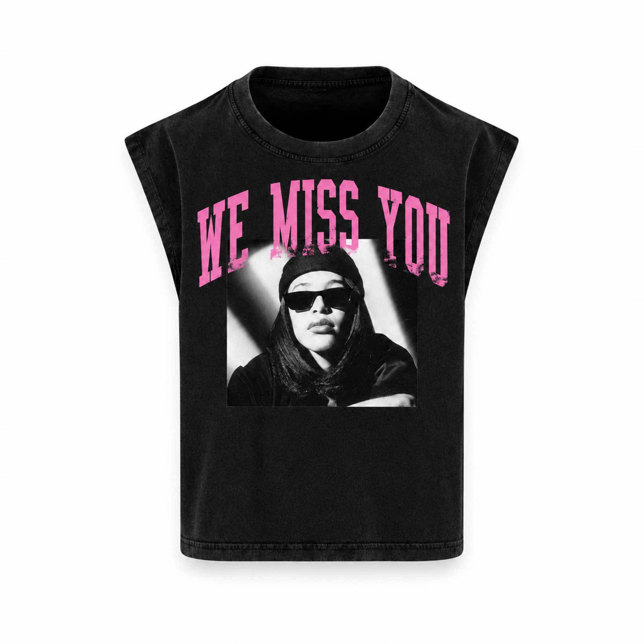 Maskulin - Aaliyah We Miss You - Sleeveless Shirt