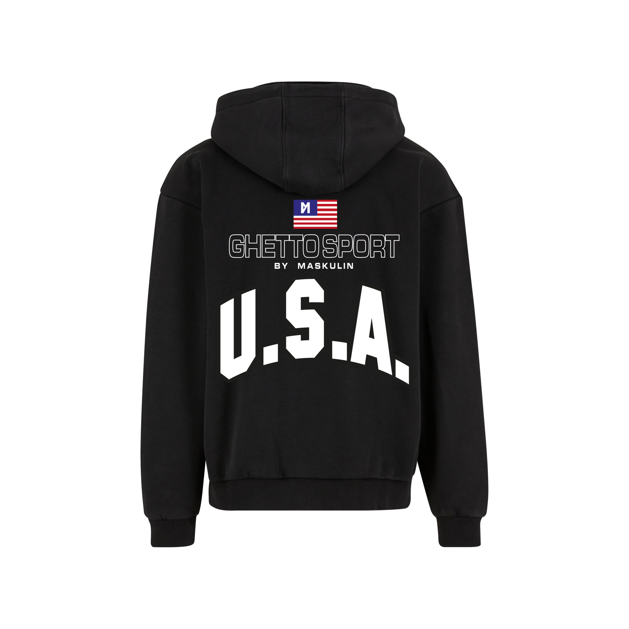 Maskulin - Ghetto Sport USA - Zip Hoodie