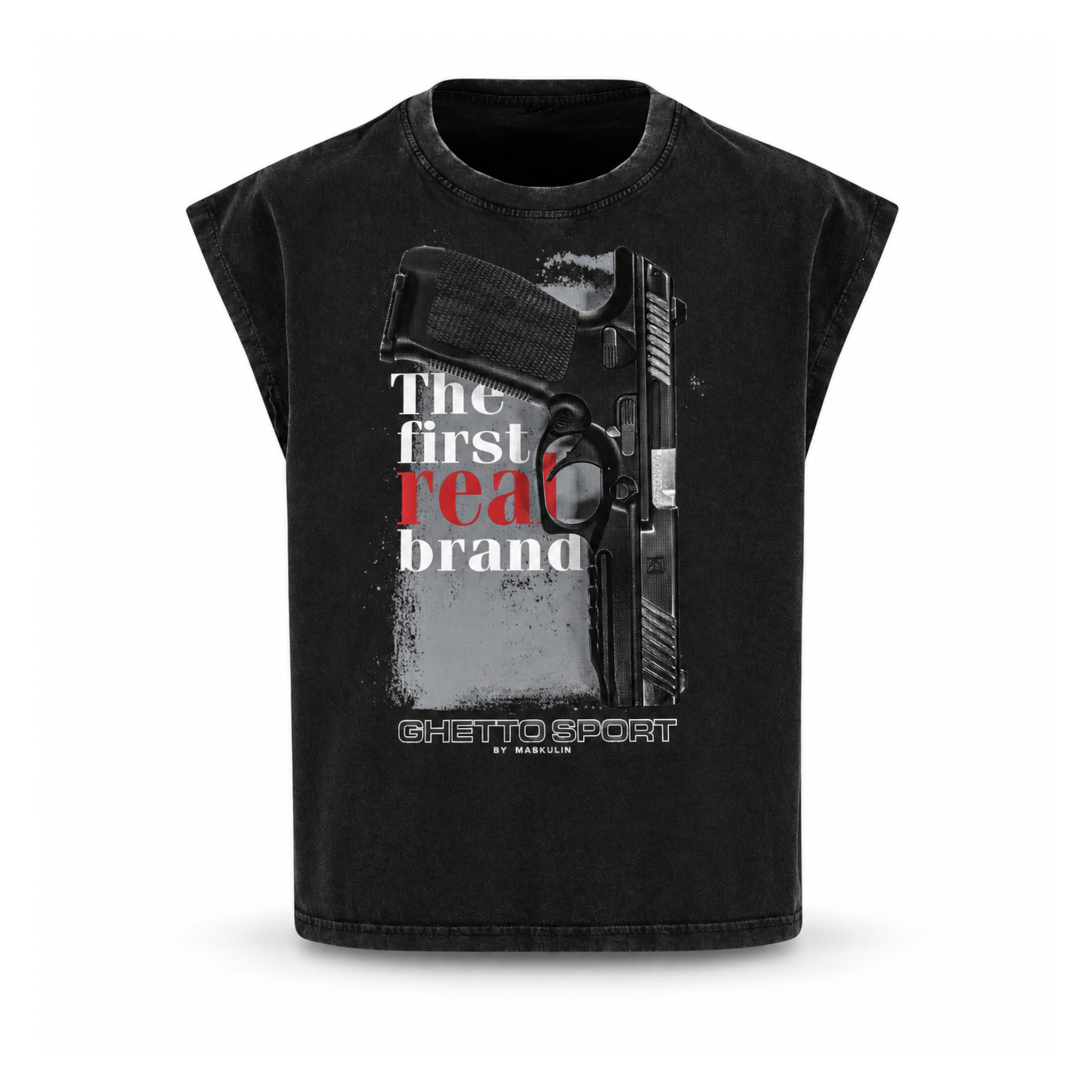 Maskulin - Gun - Sleeveless Shirt