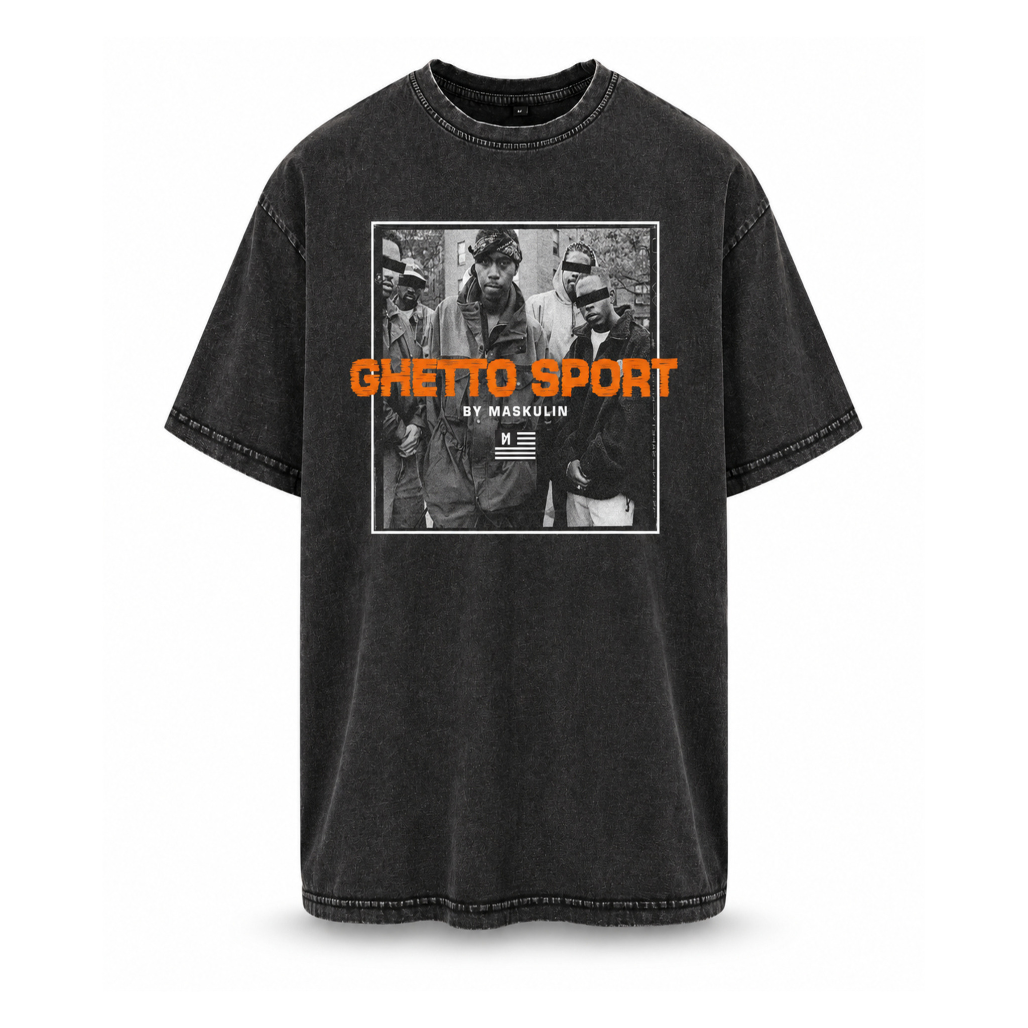 Maskulin - Prodigy - Acid Washed Oversized T-Shirt