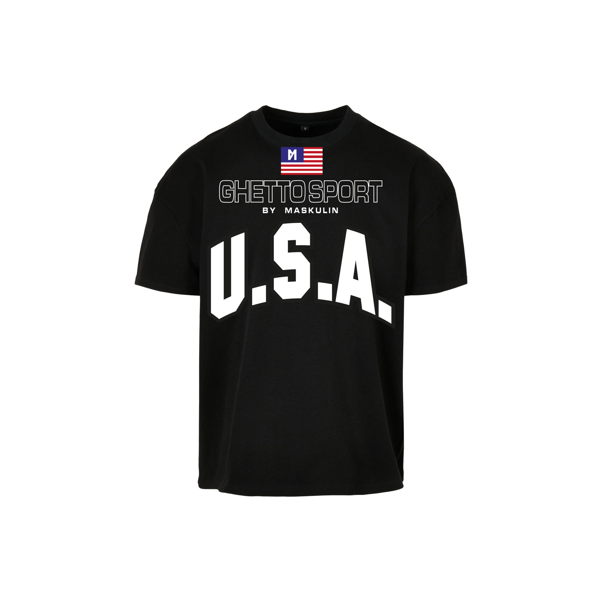 Maskulin - Ghetto Sport USA - Oversized T-Shirt