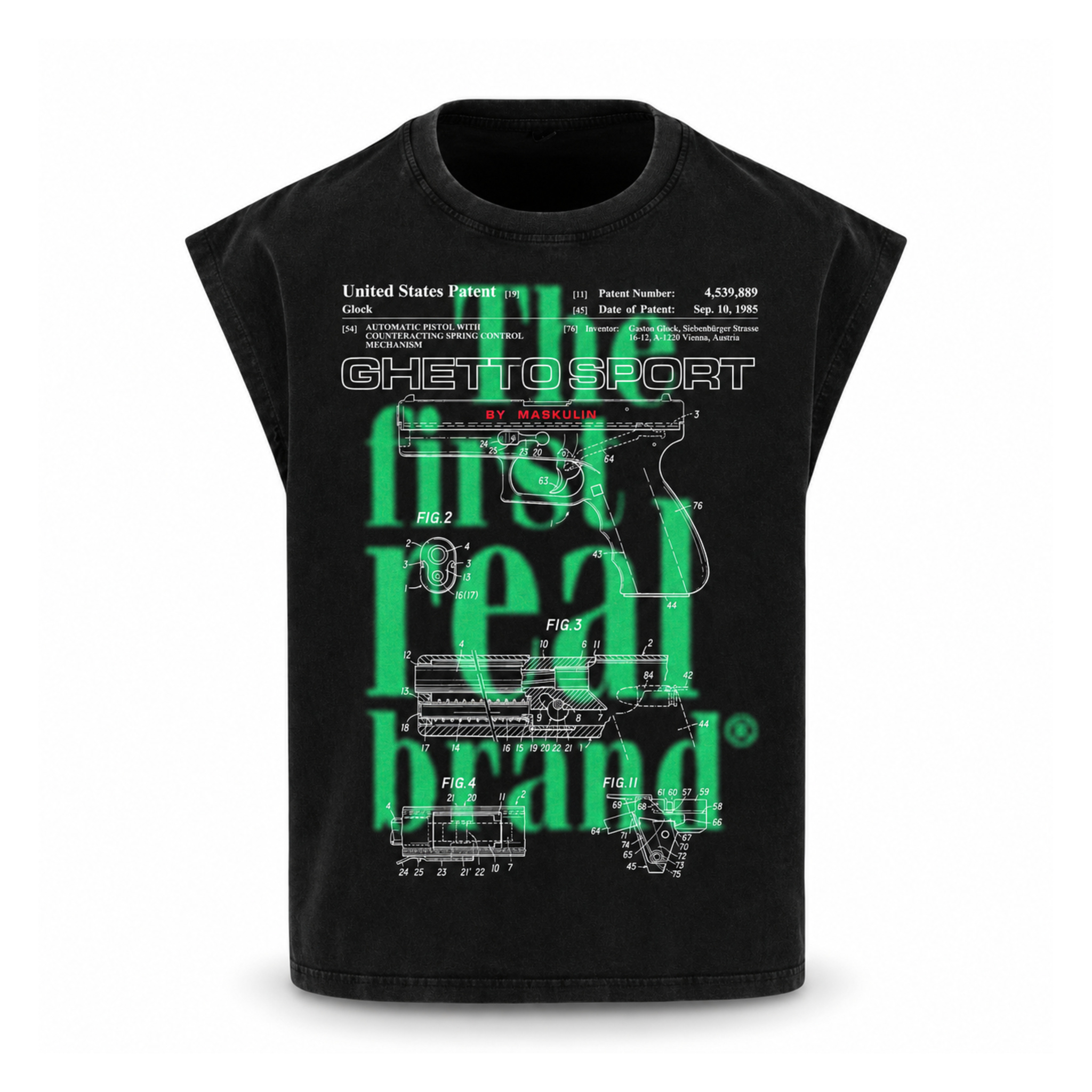 Maskulin - Glock - Sleeveless Shirt