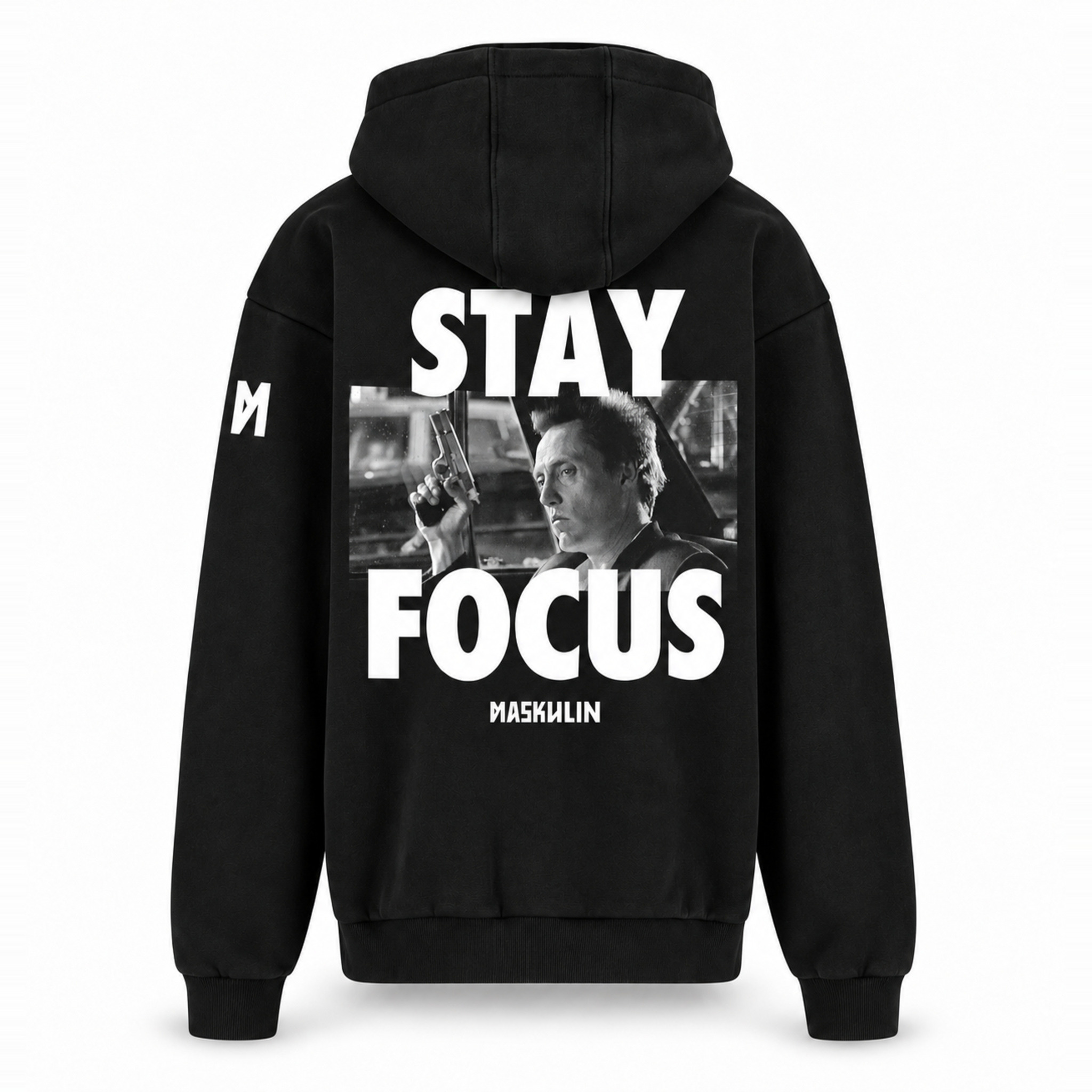 Maskulin - Stay Focus - Zip Hoodie
