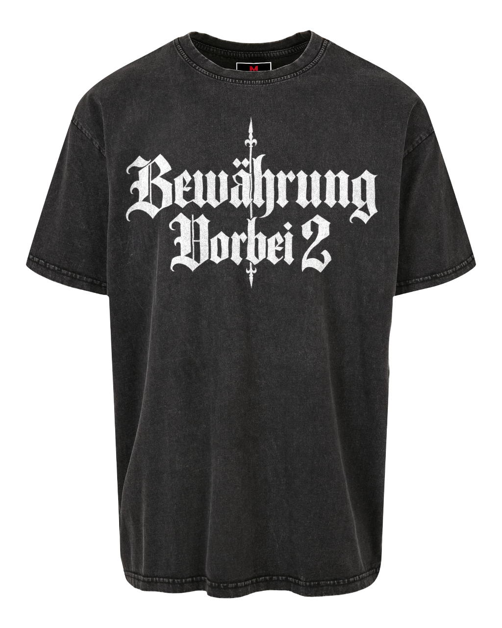 Fler - Bewährung Vorbei - Acid Washed Oversized T-Shirt