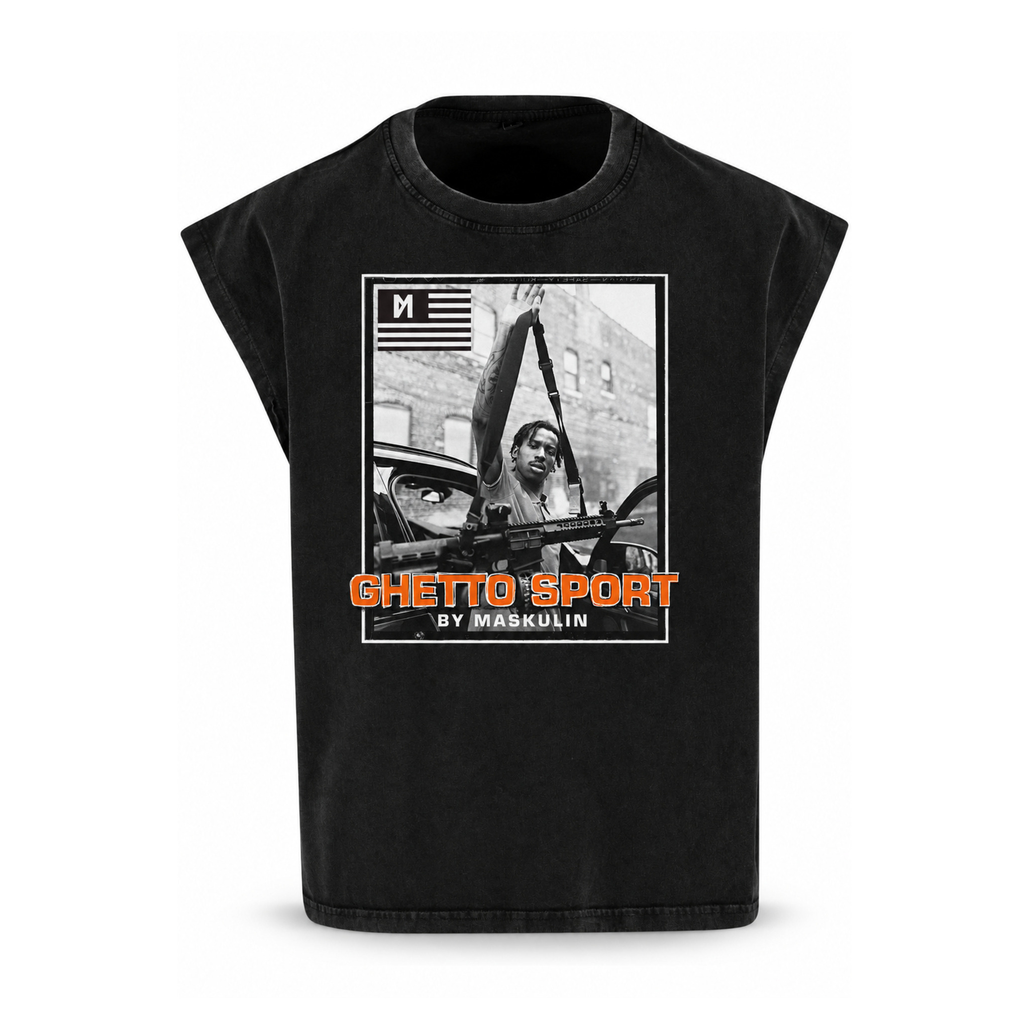 Maskulin - Ghetto Sport Rifle - Sleeveless Shirt